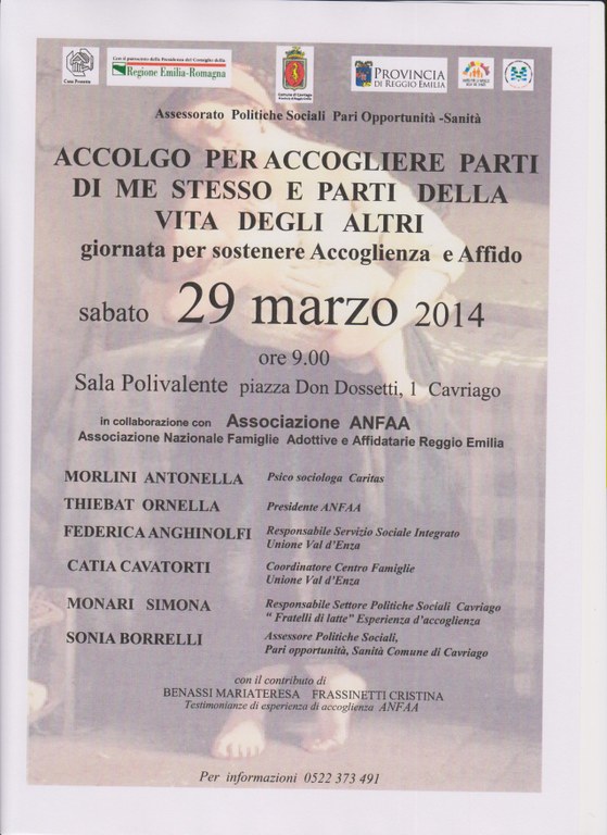 locandina accolgo per accogliere